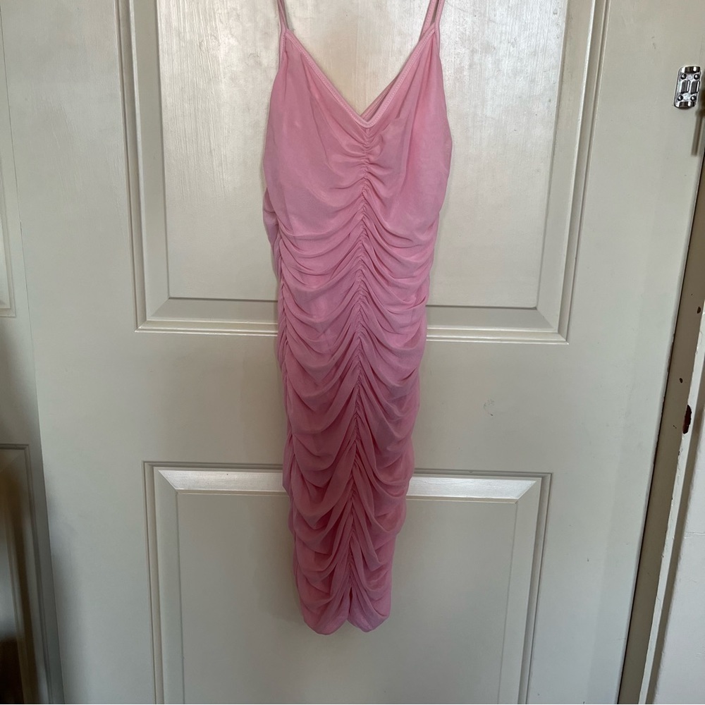 Pink formal dress